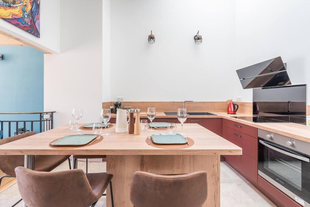 Apartmán Loft Ancienne Banque De France Le Puy-en-Velay Exteriér fotografie